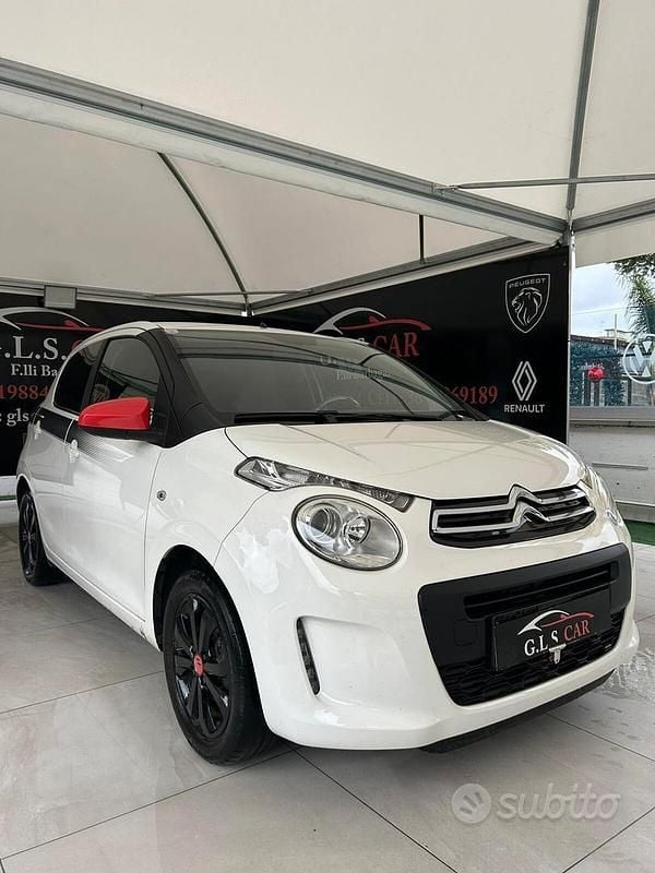Bianco Usata 2017 Citroën C1 Live Utilitaria | 8900 € (Buon prezzo) - Immagine 1/4