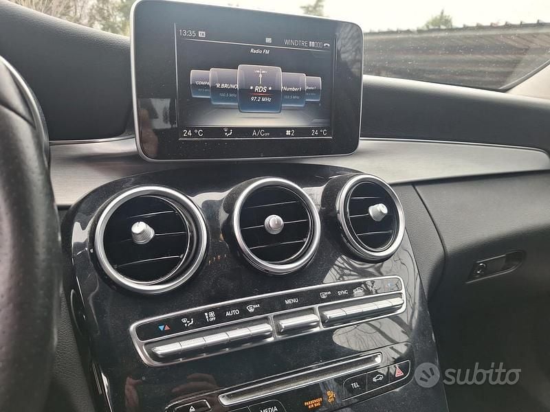 Usata Mercedes C220 2016 Bianco Station wagon