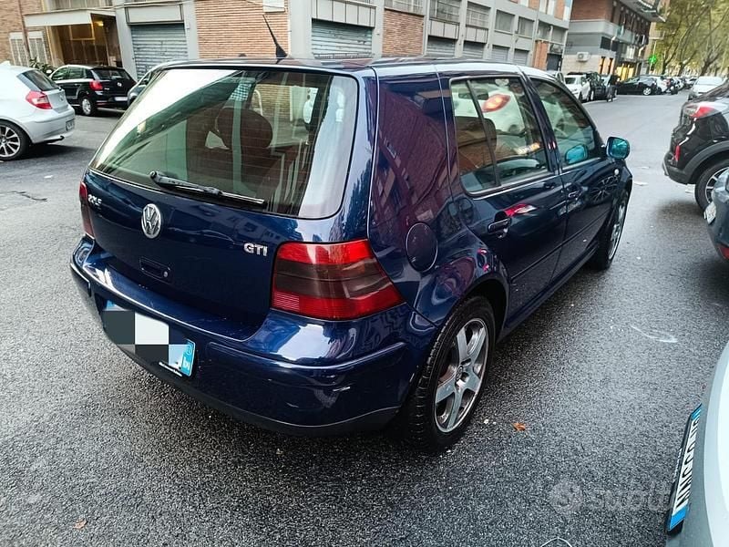 Usata VW Golf IV GTI 150 CV (110 kW) 2001 Blu Berlina