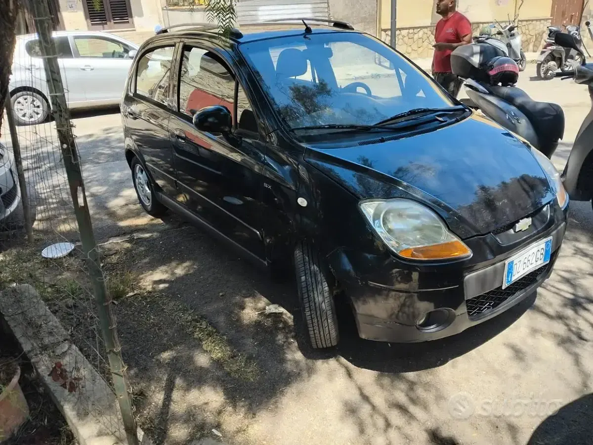 Usata Chevrolet Matiz 67 CV (49 kW) 2010 Nero Utilitaria