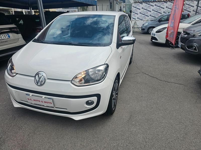 Usata VW up! 74 CV (54 kW) 2014 Bianco Utilitaria
