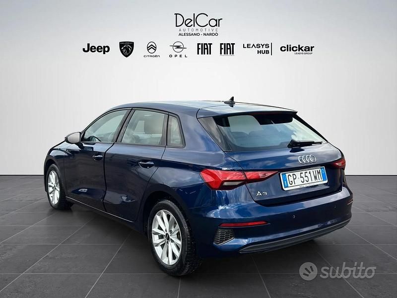 Usata Audi A3 Business 150 CV (110 kW) 2023 Blu Berlina