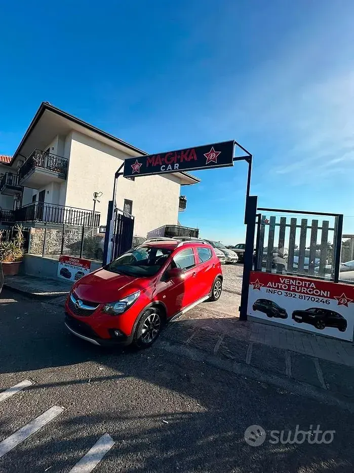 Usata Opel Karl Rocks 73 CV (53 kW) 2019 Rosso Utilitaria