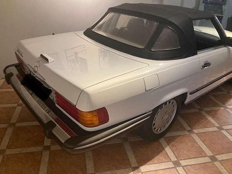 Usata Mercedes SL420 218 CV (160 kW) 1987 Bianco Cabrio