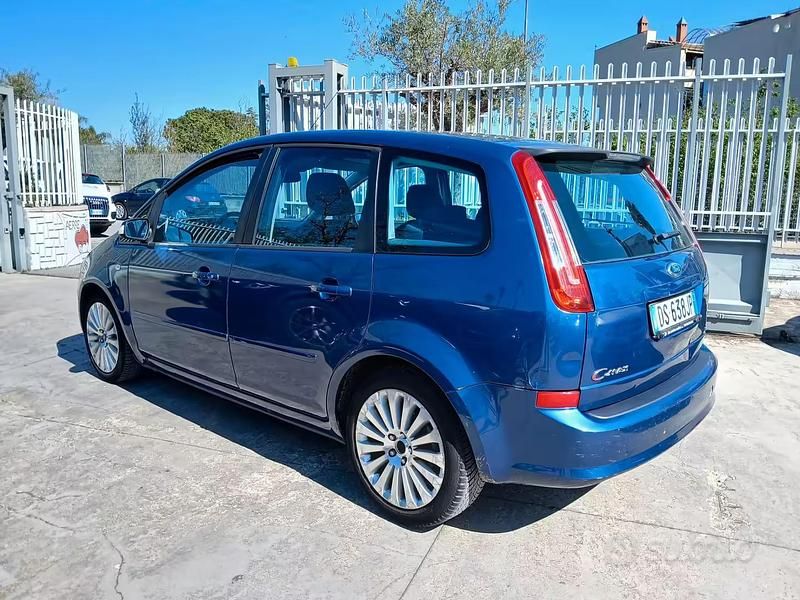 Usata Ford C-MAX Titanium 90 CV (66 kW) 2009 Blu Monovolume