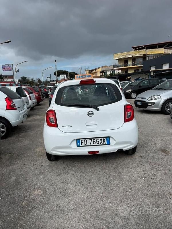 Begagnad Nissan Micra 80 HK (58 kW) 2016 Vit Halvkombi