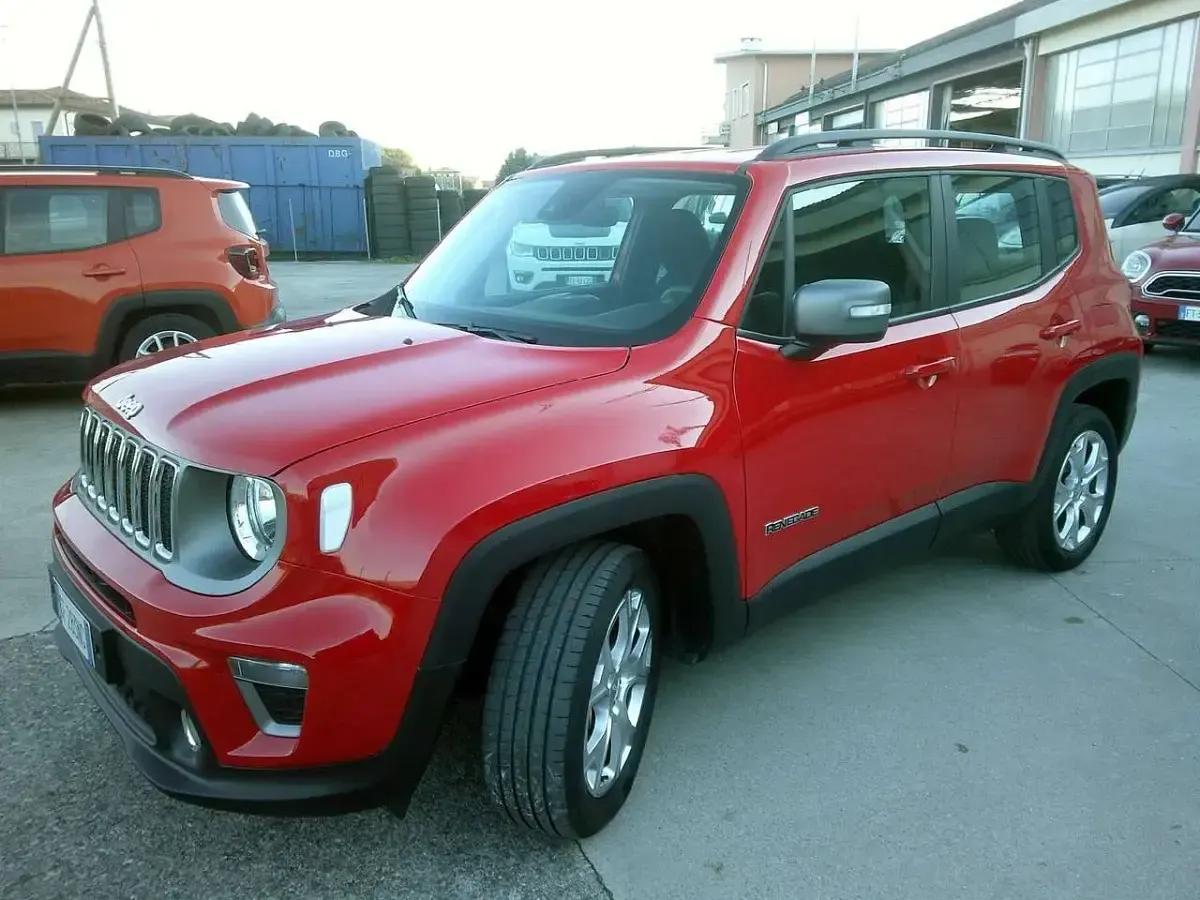 Usata Jeep Renegade Limited 131 CV (96 kW) 2021 Rosso SUV