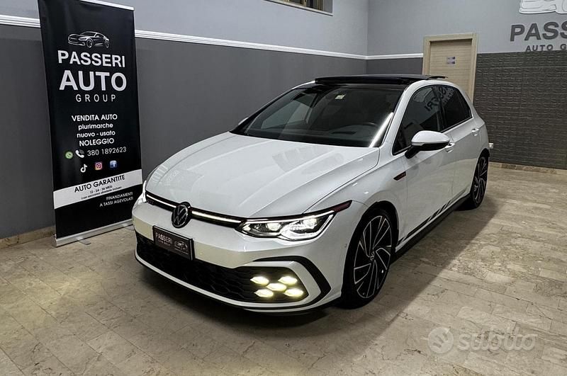 Usata VW Golf VII GTI 245 CV (180 kW) 2021 Bianco Utilitaria