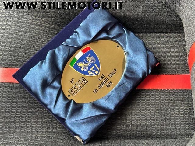 Usata Fiat 131 Abarth 1977 Arancione