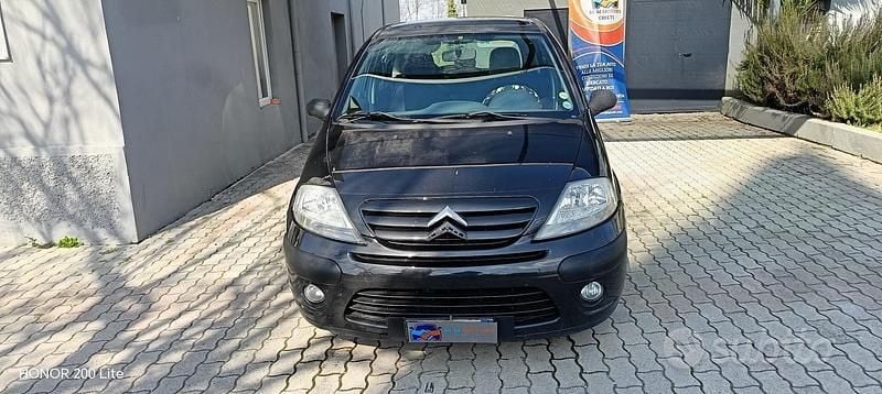 Usata Citroën C3 Exclusive 60 CV (44 kW) 2008 Nero Utilitaria