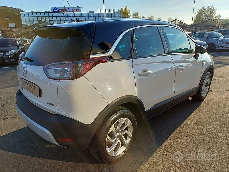 Usata Opel Crossland X 102 CV (75 kW) 2018 Bianco SUV