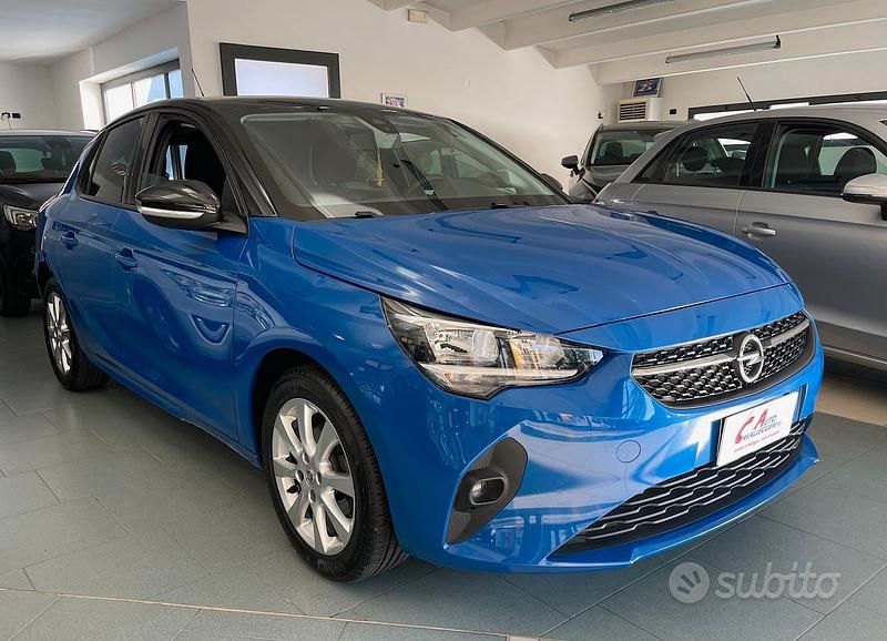 Usata Opel Corsa Edition 75 CV (55 kW) 2021 Blu Berlina