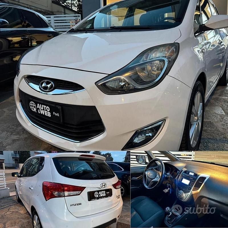 Bianco Usata 2014 Hyundai ix20 Comfort Due volumi | 6200 € (Buon prezzo) - Immagine 1/4
