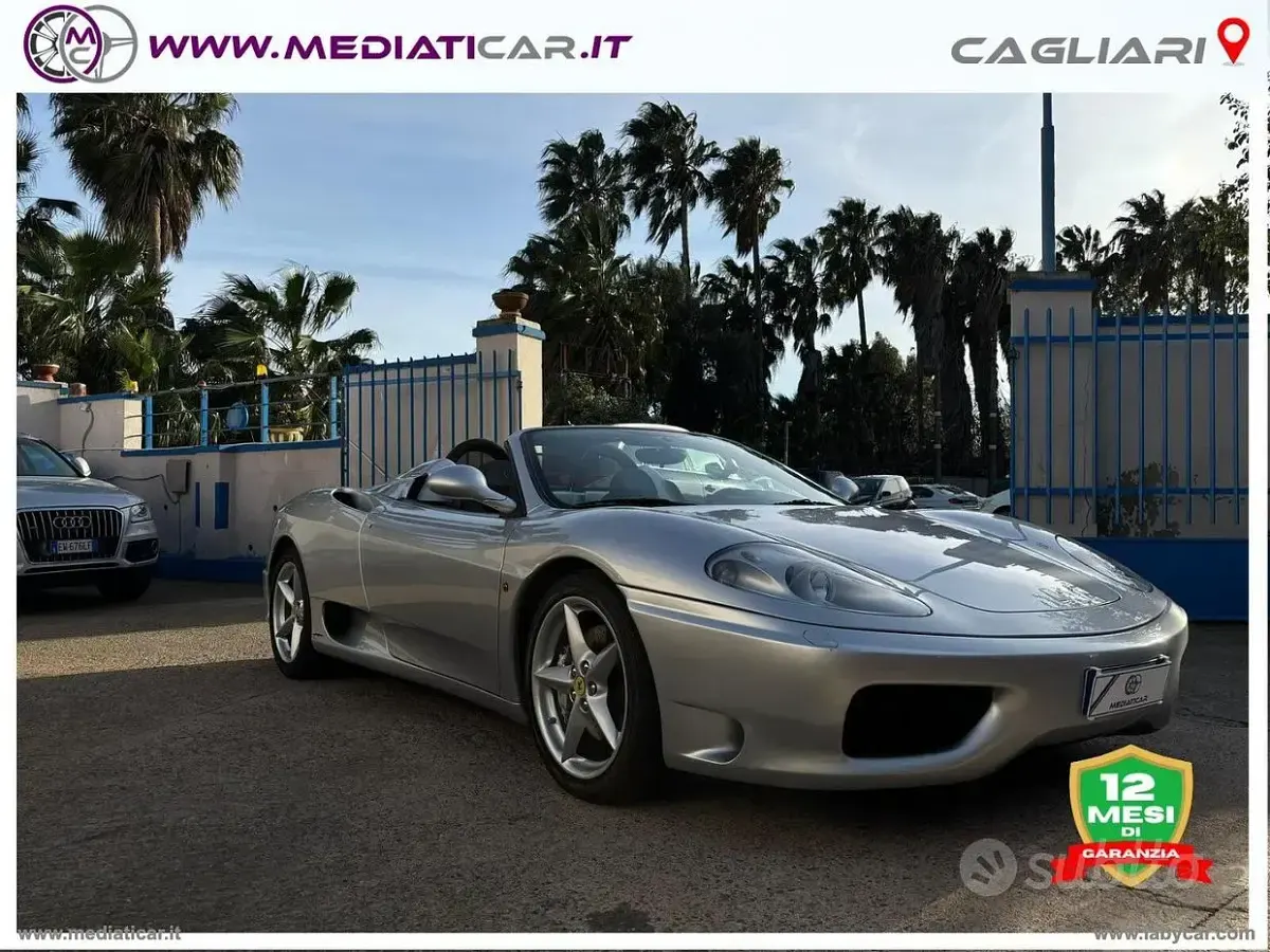 Usata Ferrari 360 400 CV (294 kW) 2002 Grigio Cabrio