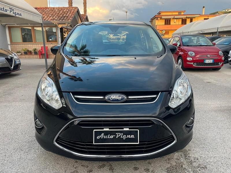 Usata Ford C-MAX Titanium 116 CV (85 kW) 2015 Nero Monovolume