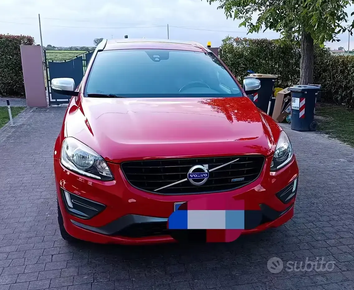Usata Volvo XC60 R-Design 2014 Rosso SUV