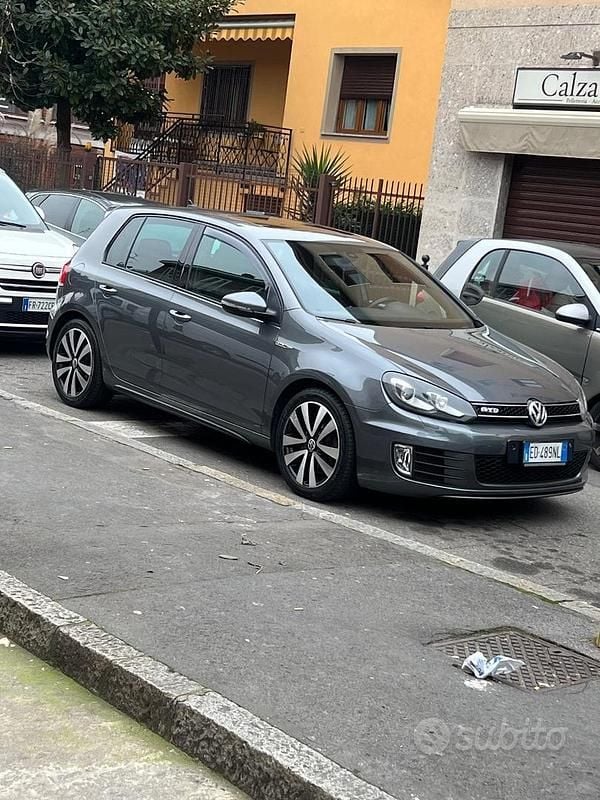 Usata VW Golf VI GTD 170 CV (125 kW) 2010 Grigio Utilitaria