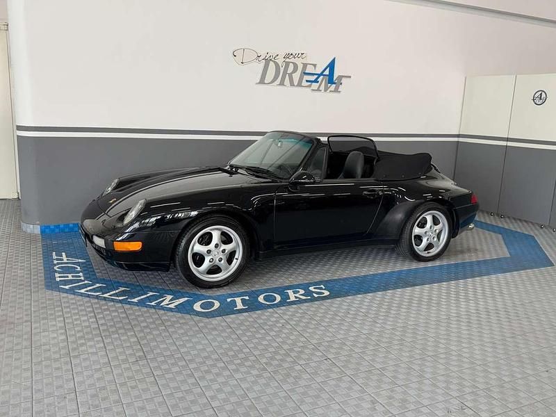 Usata Porsche 911 Carrera Cabriolet 272 CV (200 kW) 1995 Nero Cabrio