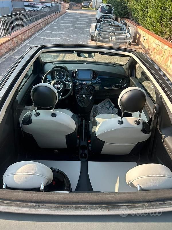 Usata Fiat 500C Dolcevita 58 CV (42 kW) 2023 Blu Cabrio