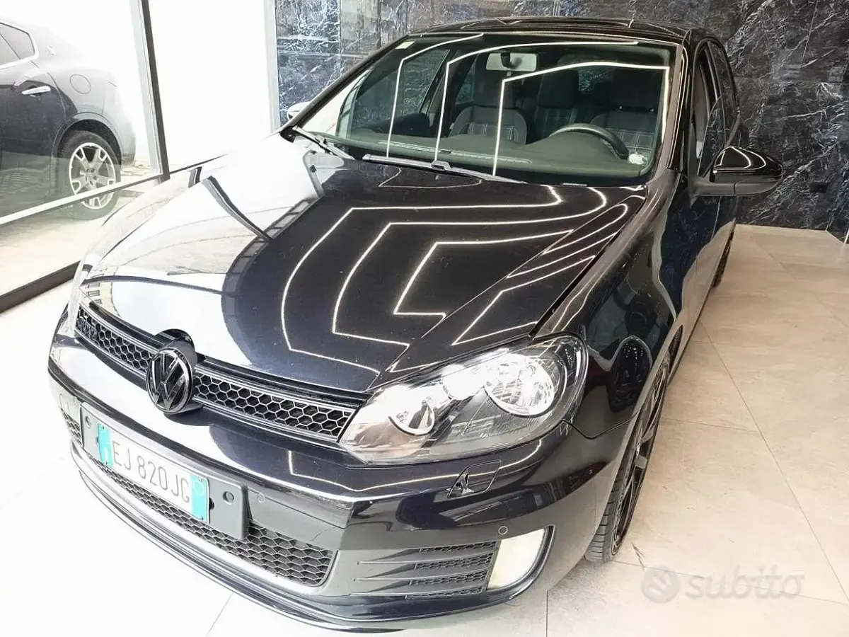 Usata VW Golf VI GTD 170 CV (125 kW) 2011 Nero Utilitaria