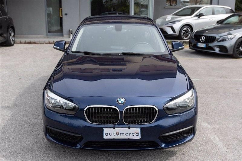Usata BMW 116 116 CV (85 kW) 2018 Blu Utilitaria