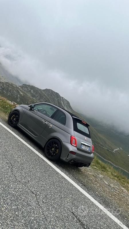 Usata Abarth 595 Turismo 2016 Grigio Cabrio