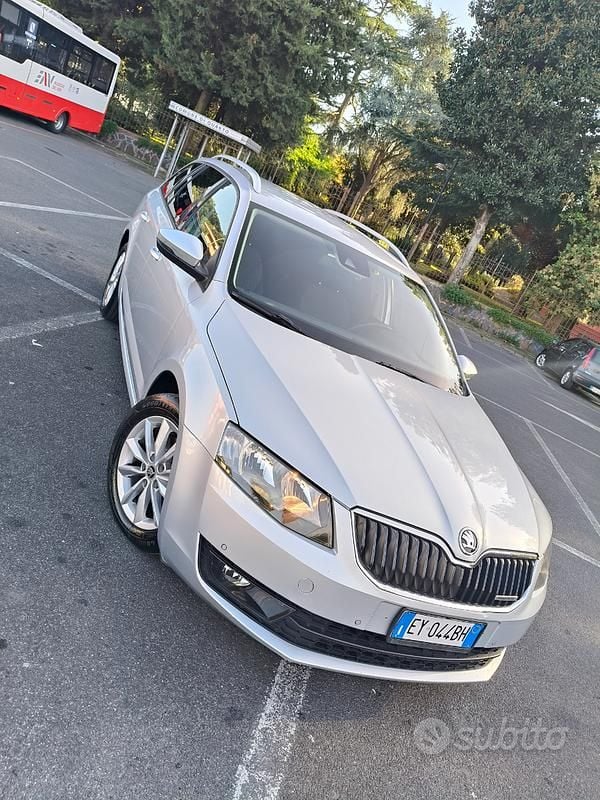 Usata Skoda Octavia GreenLine 110 CV (80 kW) 2014 Grigio Station wagon