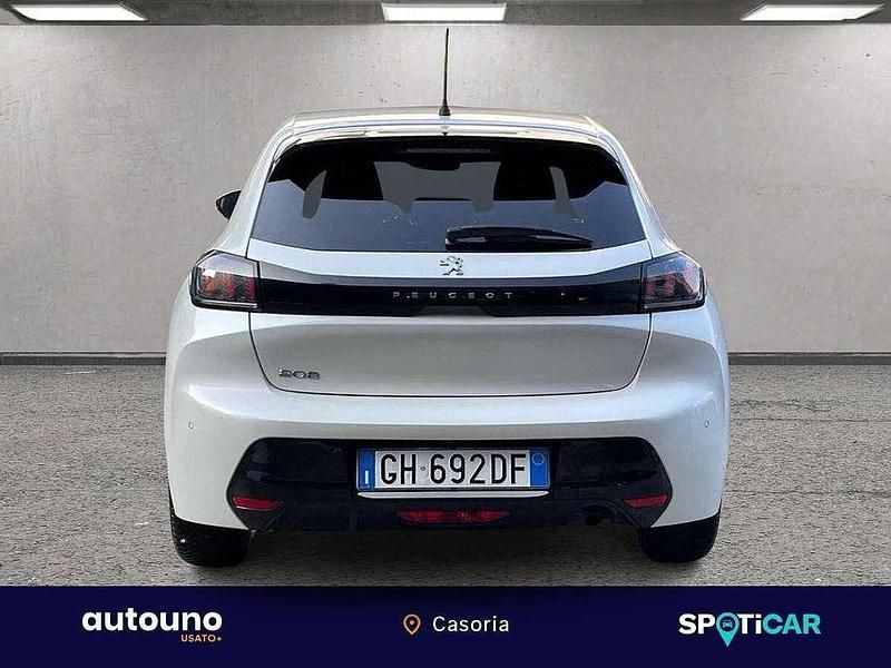 Usata Peugeot 208 Allure 101 CV (74 kW) 2021 Nero Utilitaria