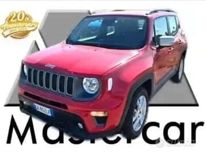 Usata Jeep Renegade Limited 190 CV (139 kW) 2022  colorado red clear coat SUV