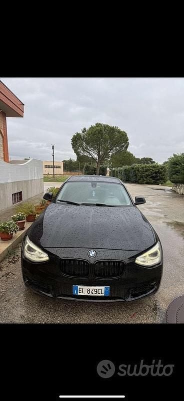 Nero Usata 2013 BMW 116 Efficient Dynamics Due volumi | 5500 € (Ottimo prezzo) - Immagine 1/4