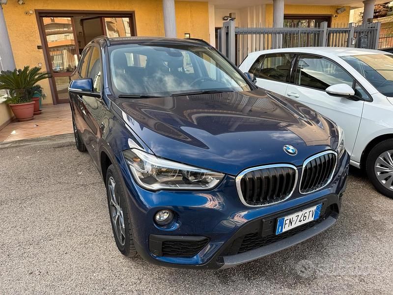 Usata BMW X1 150 CV (110 kW) 2018 Blu SUV