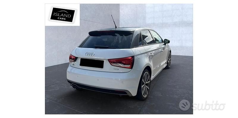 Usata Audi A1 S-Line 125 CV (91 kW) 2017 Bianco Berlina