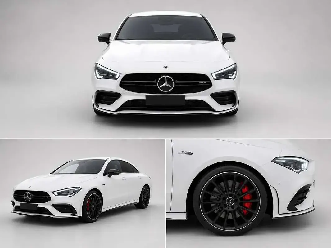 Usata Mercedes CLA35 AMG AMG 306 CV (225 kW) 2022 Bianco Coupé