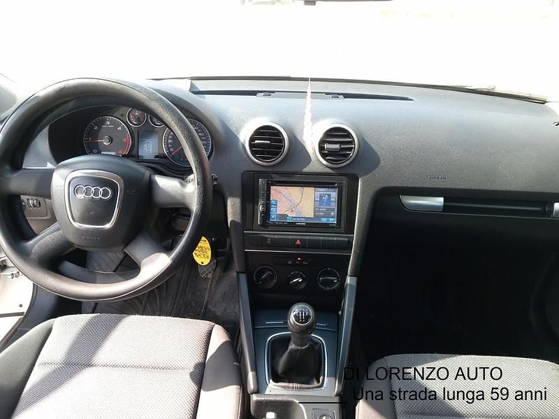 Usata Audi A3 Sportback Attraction 89 CV (65 kW) 2012 Bianco Utilitaria