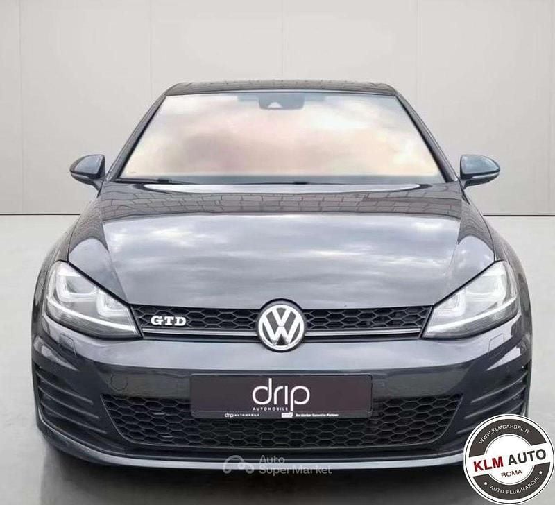 Usata VW Golf VII GTD 184 CV (135 kW) 2015 Grigio scuro Berlina