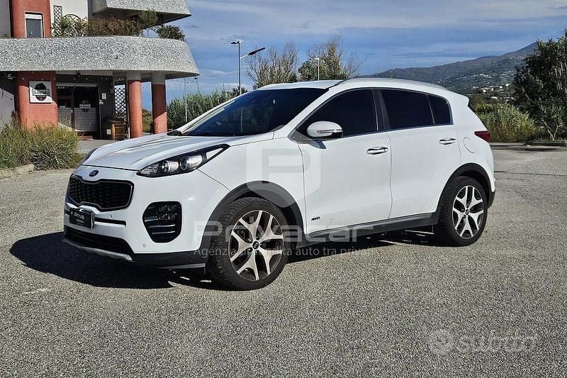 Usata Kia Sportage GT-Line 185 CV (136 kW) 2018 Bianco SUV