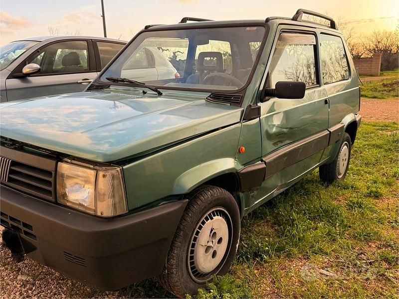 Begagnad Fiat Panda 39 HK (28 kW) 1997 Grön Halvkombi