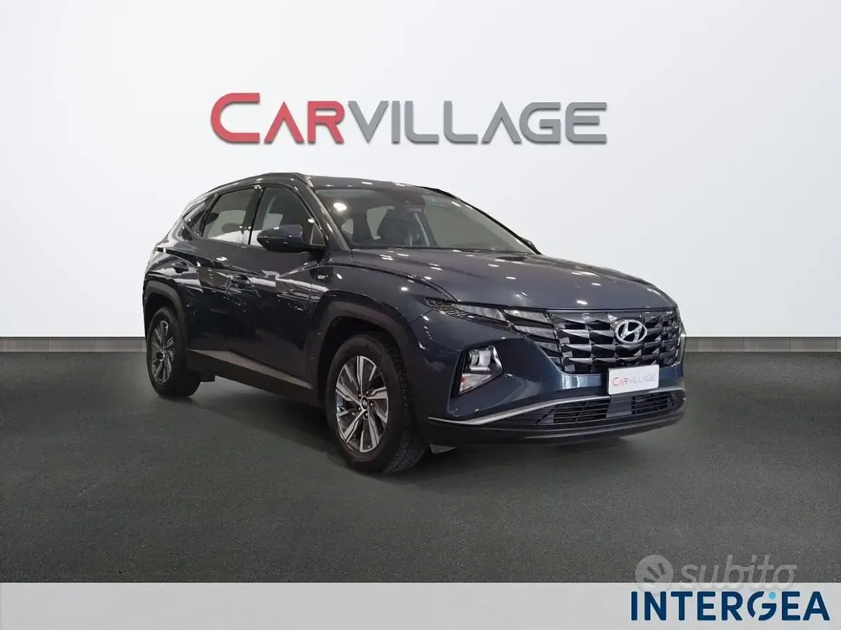 Usata Hyundai Tucson 150 CV (110 kW) 2022 Bluazzurro SUV