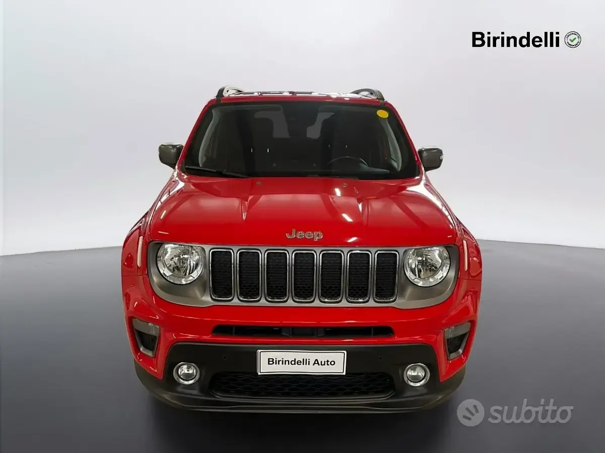 Usata Jeep Renegade Limited 150 CV (110 kW) 2020 Rosso SUV