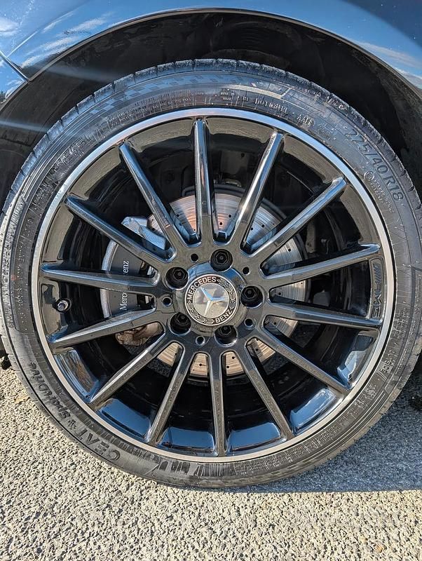 Usata Mercedes CLA200 Premium 136 CV (100 kW) 2015 Nero Berlina