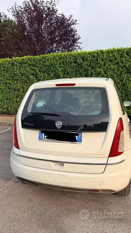Usata Lancia Musa 95 CV (69 kW) 2009 Bianco Monovolume