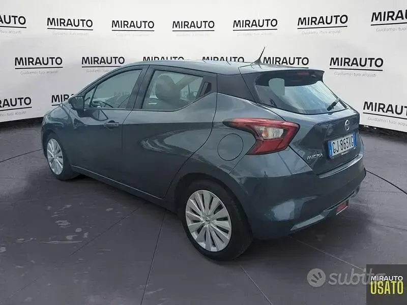 Usata Nissan Micra Acenta 92 CV (67 kW) 2022 Grigio Utilitaria