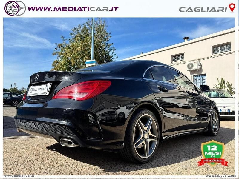 Usata Mercedes CLA220 Premium 170 CV (125 kW) 2014 Nero Berlina