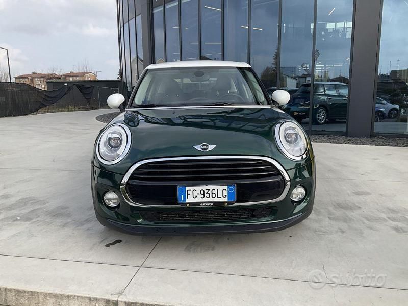 Usata Mini Cooper 136 CV (100 kW) 2016 Verde Utilitaria