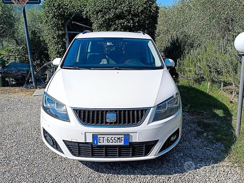 Usata Seat Alhambra 4Drive 150 CV (110 kW) 2013 Bianco Monovolume