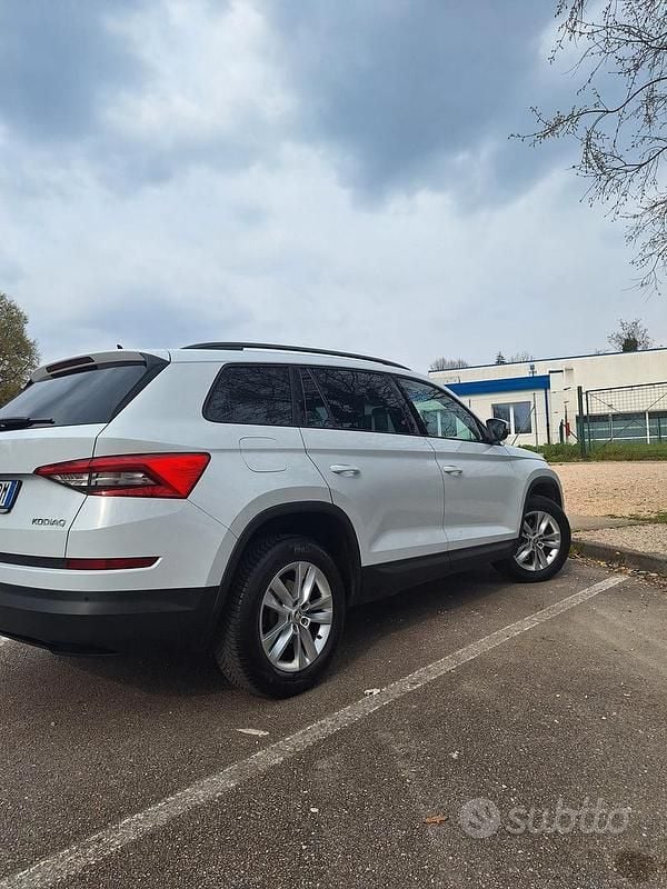 Usata Skoda Kodiaq Executive 150 CV (110 kW) 2018 Bianco SUV