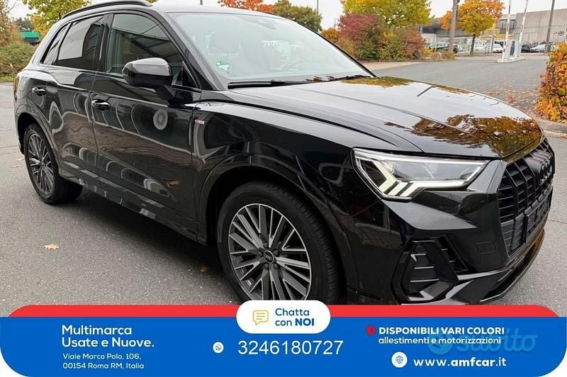 Usata Audi Q3 S-Line 150 CV (110 kW) 2022 Nero SUV