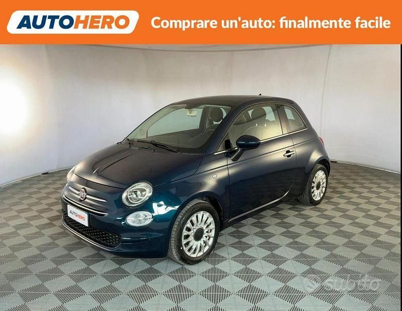 Usata Fiat 500 69 CV (50 kW) 2019 Blu Utilitaria