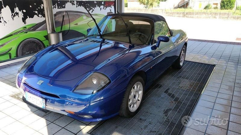 Usata Fiat Barchetta 131 CV (96 kW) 2000 Blu Cabrio