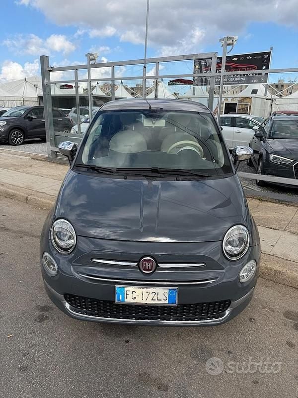 Usata Fiat 500 Lounge 69 CV (50 kW) 2017 Grigio Berlina